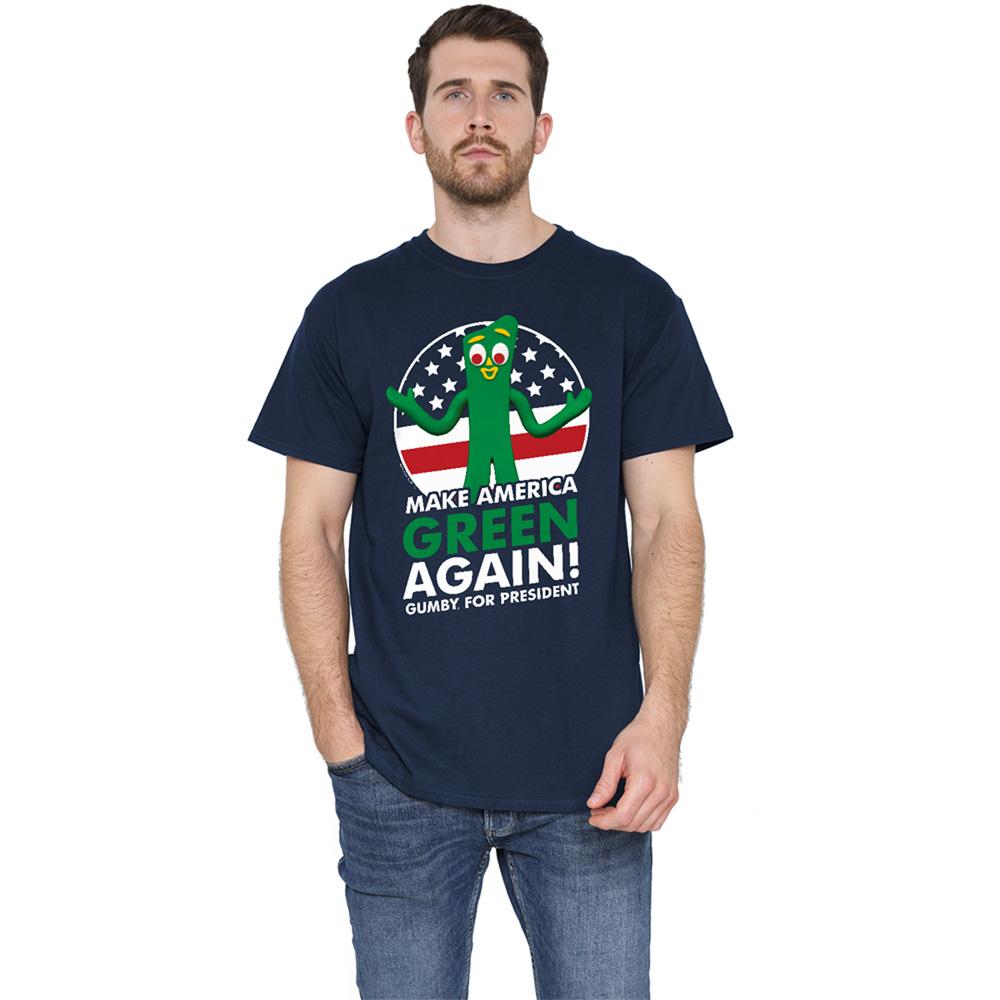 Gumby Unisex Adult For President T-Shirt