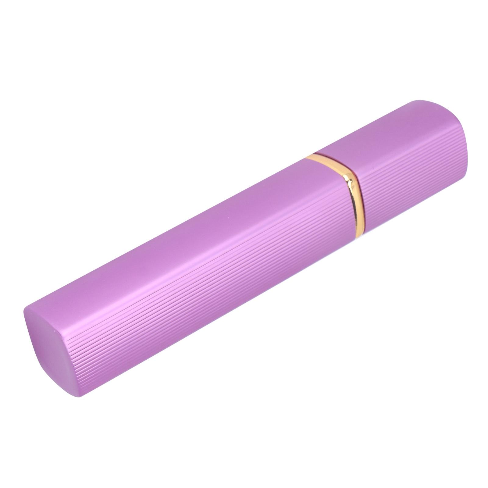 

Заправляемый флакон-распылитель для духов, алюминиевый портативный пустой флакон-распылитель для духов, 12 мл, фиолетовый