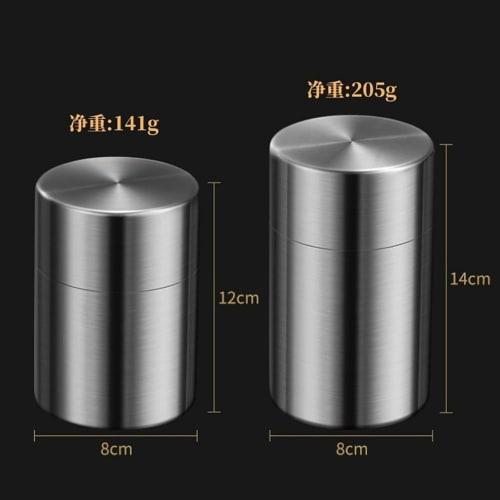 Tea Storage Container, Tea Caddy, Tea Canister, Tea Caddy, Large Capacity, Double Lid, Airtight Jar, Tea Leaf Storage Can, Storage Case, Tea Storage C