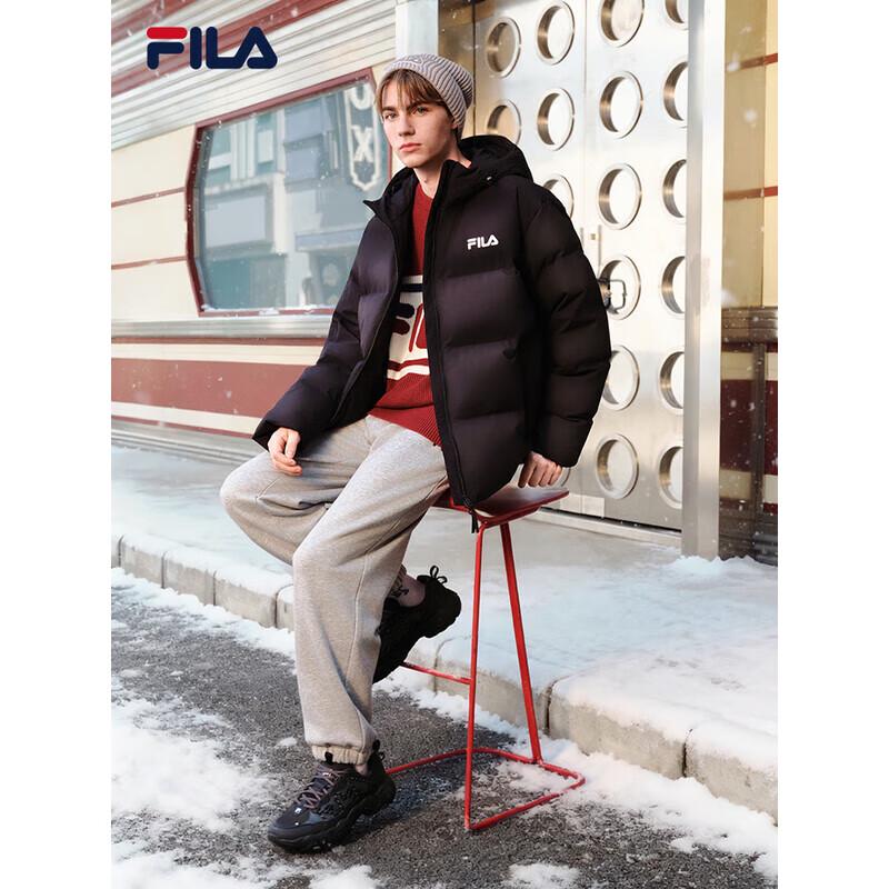 FILA Men s Water & Stain Resistant Hooded Down Jacket M