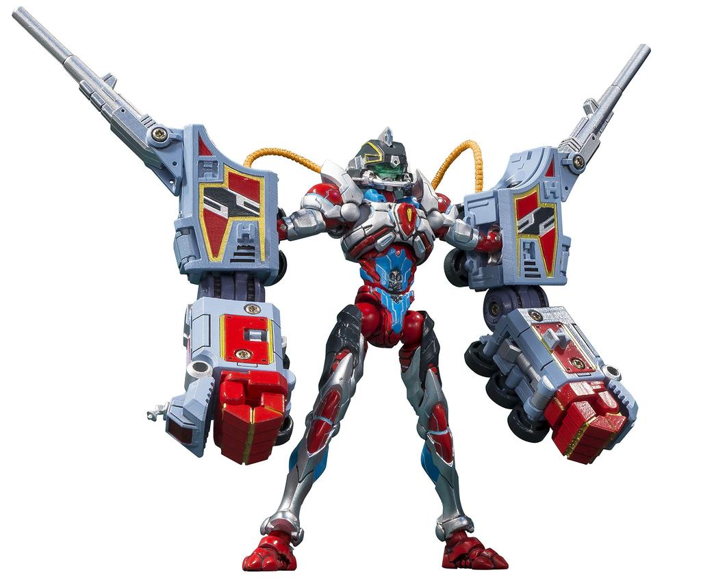 Actibuilder DX Assist Weapon Approximately 100mm Painted Movable Figure SSSS.GRIDMAN Set, ABS/PVC
