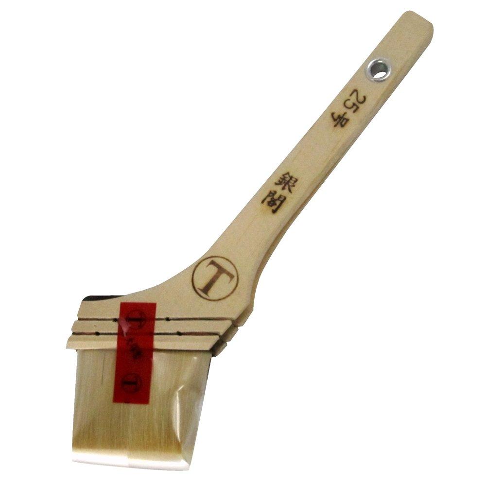 Otsuka Brush Synthetic Resin Paint Brush Cross Section White 25 "Ginkaku" No.