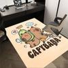1PC Capybara Cute Extra Large Non-Slip Floor carpet, Office, family, bedroom, Studio - Large Area Rug Indoor Rugs, Vibrant Colors-W217