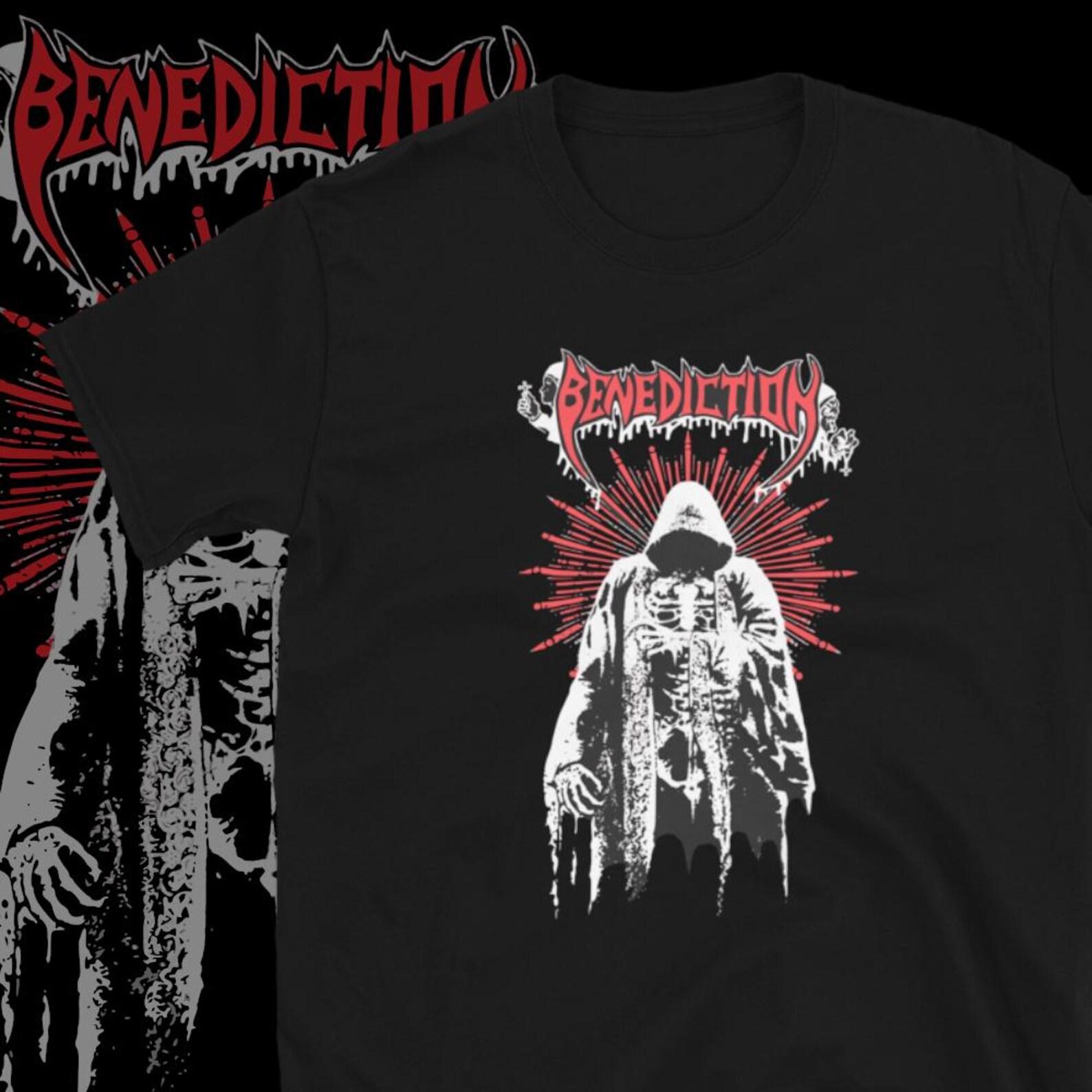 Benediction T shirt Classic Heavy Metal Clothing 2XL