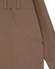 Sinkia Inverted Pleated Utility Shirt Brown