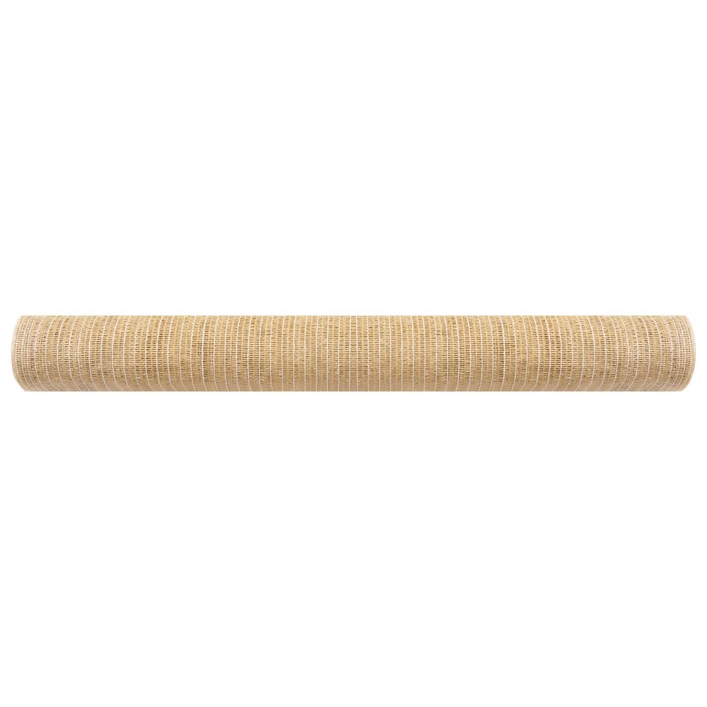 Vidaxl Siatka Cieniująca, Beżowa, 1,2 X 10 M, Hdpe, 75 G/M²