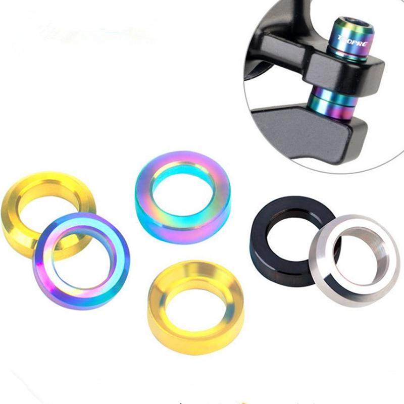 4Pcs Bike Bicycle M6 Concave And Convex Washer Spacer For Disc Brake Caliper