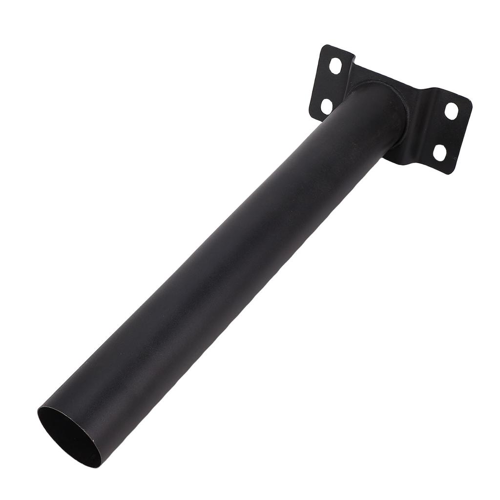 2 Set Solarleuchtenmast-Halterung Wandmontiert Solarbeleuchtung Montagehalterung Verlängerungsmast-Set Legierung