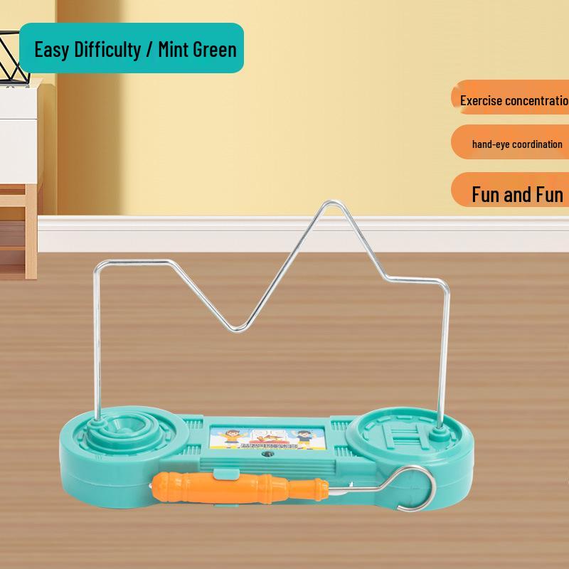 Kids  Electric Touch Maze Fire Line Game - Focus Training Toy