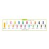 AGATSUMA Rice Clay Do! Chewy and smooth rice clay with 20 colorful colors and a rolling stick.