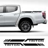 Mitsubishi Triton Pickup Türaufkleber: Kratzschutz und Persönlichkeitsaufkleber