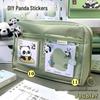 Panda 12-Fächer-Federmäppchen: Super große Schreibtischbox für Jungen & Mädchen - Süß für die Mittelschule