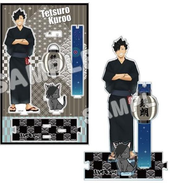 

Haikyu Acrylic Stand Tetsuro Kuroo Nekoma Ennichi NEW Official Goods