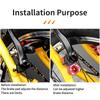 Aluminum Zinc Zinc Alloy Bicycle Parts Extension Seat Half Car Load V Brake Extender  MTB Bike