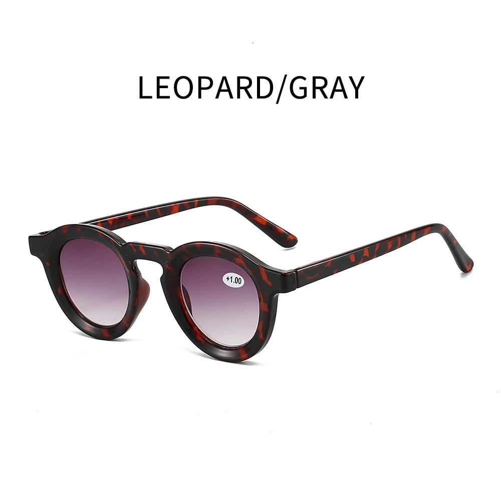 

2508 sun reading glasses women s Japan and Korea retro oval sunglasses ultra-light high-end plain sunshade glasses 0 degree-sunglasses