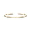 Brățară bangle LUNNE Argint 925 Margine Plată #LSB21