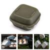 Practical 4 Compartment Eggs Container With Shockproof Silicone Protections Eggs Holder for Outdoor Camping Picnics