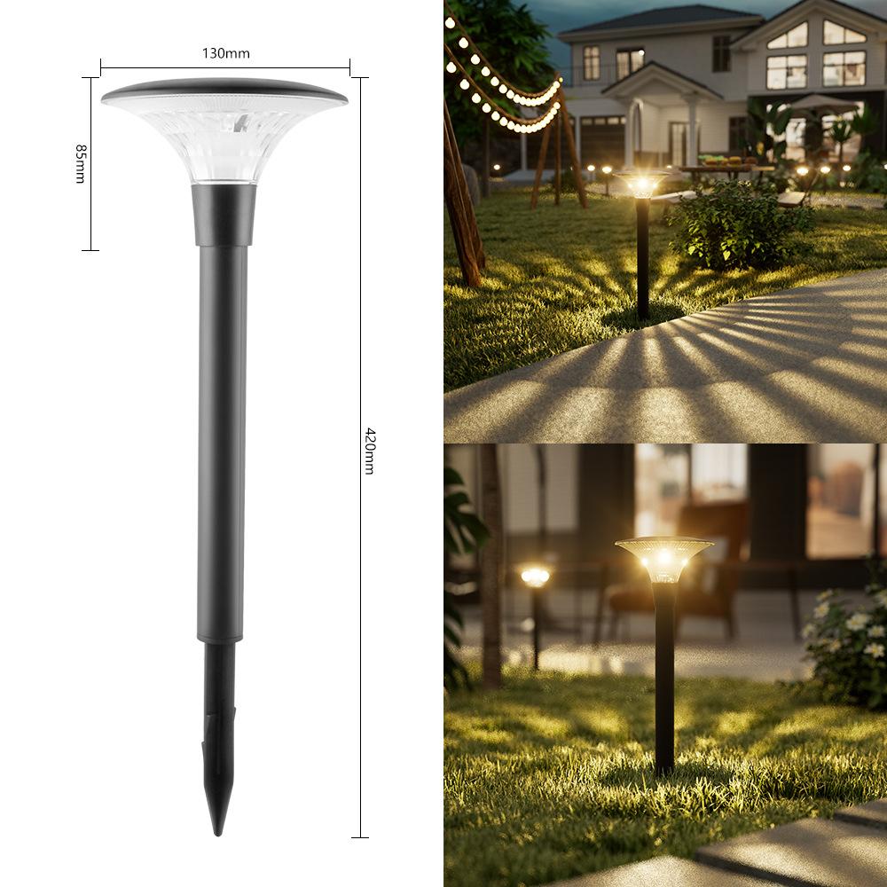 Solar Lamp Garden Decorative Light Outdoor Waterproof Lawn Light Courtyard Light Landscape Lighting for Pathways Yards Walkways