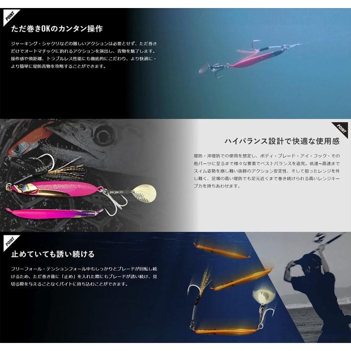JACKALL Big Backer E-Blade 60g Super Sagoshi Spark