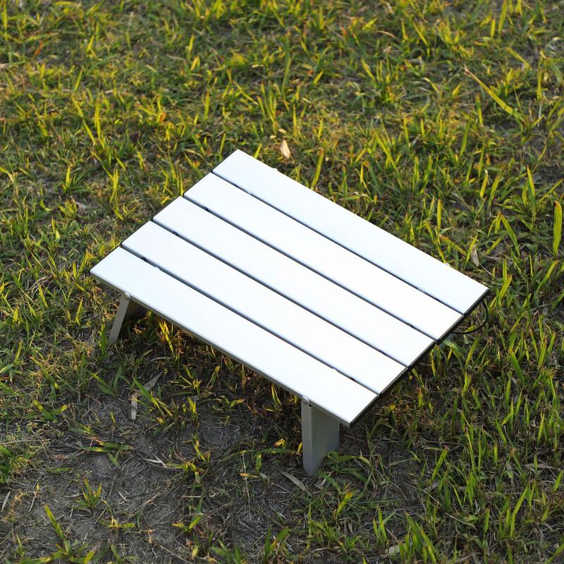 OEING Outdoor Portable Aluminum Folding Table