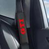 2026 Hot Sticker 2Pcs Leather Seat Belt Shoulder Cover Protection Pads for VW Volkswagen GTI R Rline Polo Golf Passat Tiguan Tou