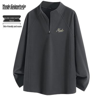 Men's Half-Zip Fleece Base Layer Top