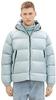 Mid-season Jacket Tom Tailor Denim Jacket with Recycled Down (1037392) Dusty Mint Blue