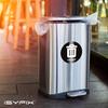 5-Inch Waterproof Recycling Bin Stickers: Ideal for Trash Cans & Automotive Decoration 50pcs