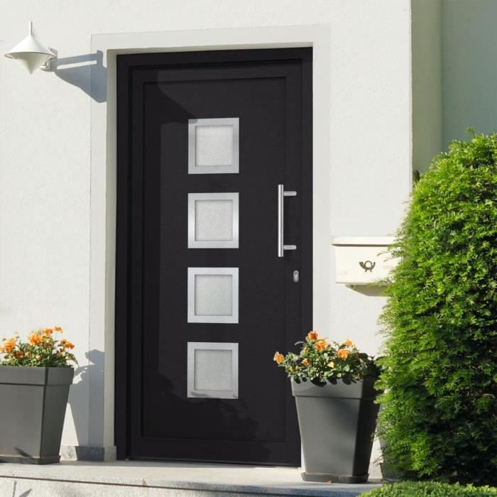 VidaXL Front Door Anthracite 98x200 Cm
