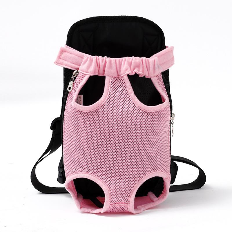 Portable Pet Carrier Bag: Front & Back Dog Backpack, Cat & Small Dog Transport Bag