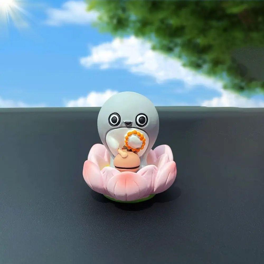 Resin Miniature Figurines Cute Cartoon Car Interior Decoration New Ornament