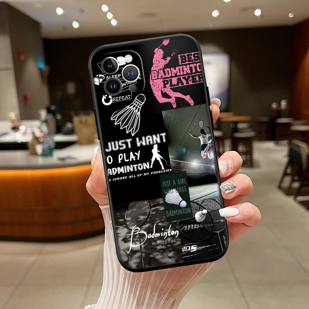 RA6 Badminton Sports Phone Case for Samsung Galaxy S20 S21 S22 Ultra FE + Plus A21S A22 A24 A25 A26 A30 A30S A31