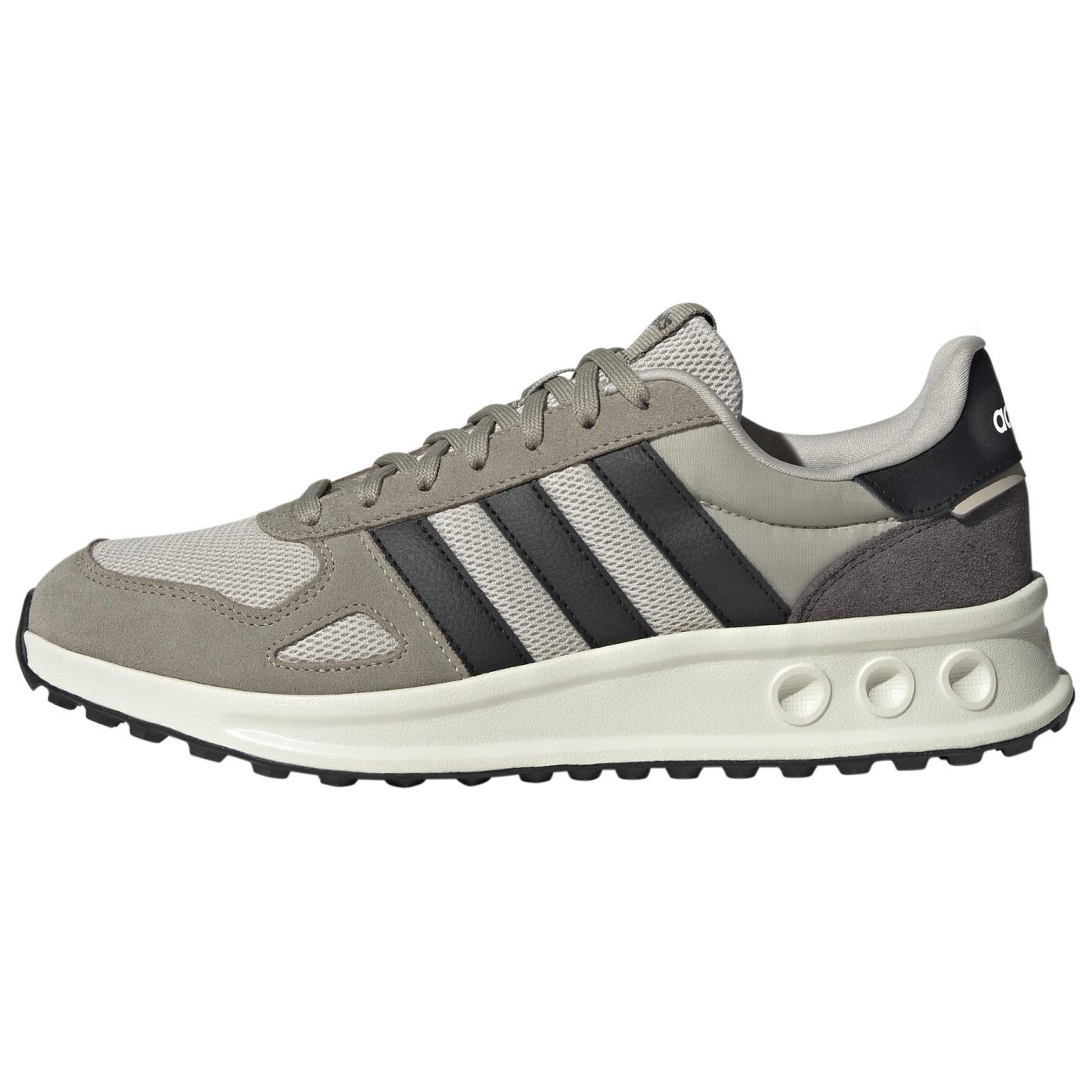 

Adidas Run 84 Удобные Универсальные Нескользящие Прочные Низкие Беговые Кроссовки Мужские кеды Серый Черный JI4869 40⅔