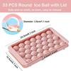 Boll Hockey PP Mold Frozen Whiskey Ball Popsicle Ice Cube Tray Box Food Grade Silicone Molds For Kitchen Kitchen Tools