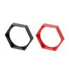 Billiard Chalk Case Magnetic Hexagonal Aluminum Single Section Pool Cue Chalk Box for Hexagonal Roun