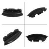 Black Chrome Lower Triple Tree Wind Deflector For Harley Touring Street Glide Electra Glide Road Glide Road King FLH/T 2014-2023