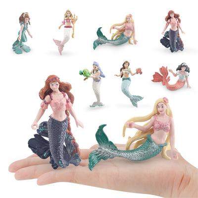 Simulation Mythology And Legend Mermaid Model Mermaid Ocean Scene Children'S Cognition Static Ornament
