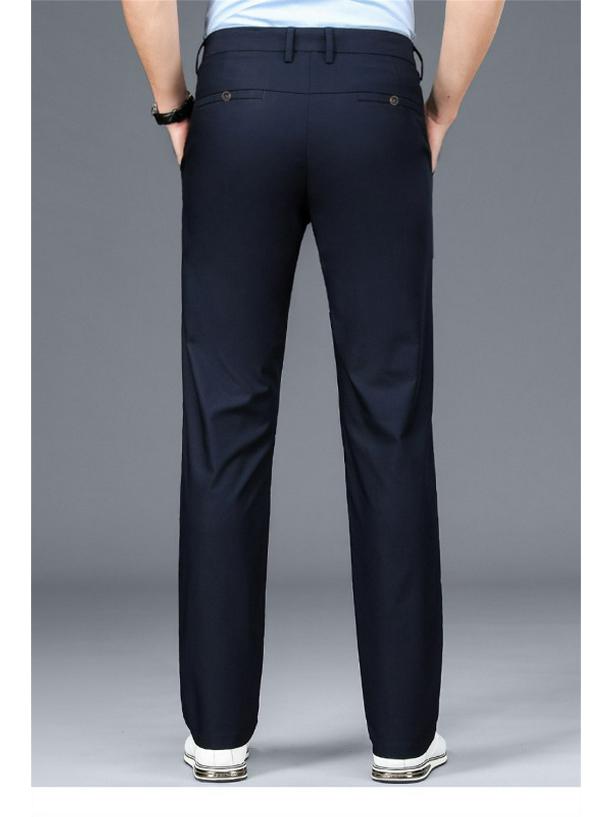Men's Summer Thin Straight-Cut Ice Silk Pants