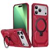 For iPhone 17 Pro Max Case Compatible with MagSafe Kickstand TPU+PC Phone Cover