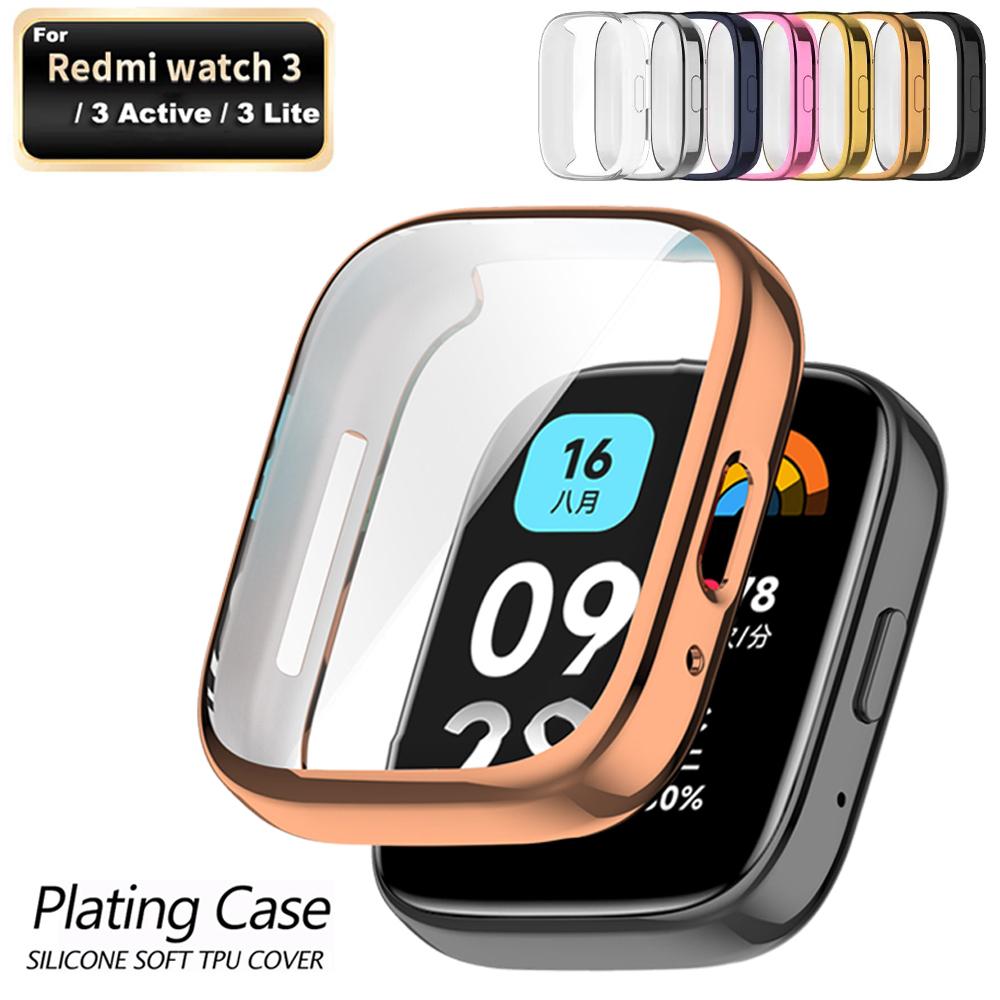 

Защитный чехол TPU для Xiaomi Redmi Watch 3 Active/Lite, защитный чехол с полным покрытием для часов Redmi Watch 3 Redmi Watch 3 Active синий
