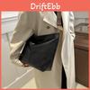 Trendy Fashionable Large Pu Tote Bucket Bag For Women Versatile For Everyday Use