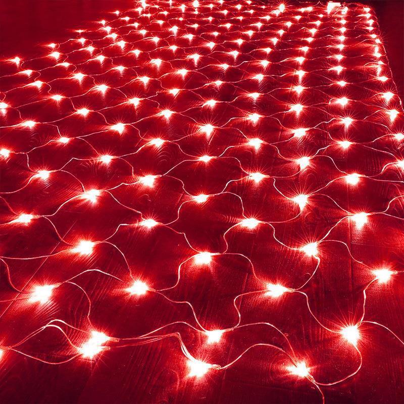 Pailide Outdoor LED Net String Lights