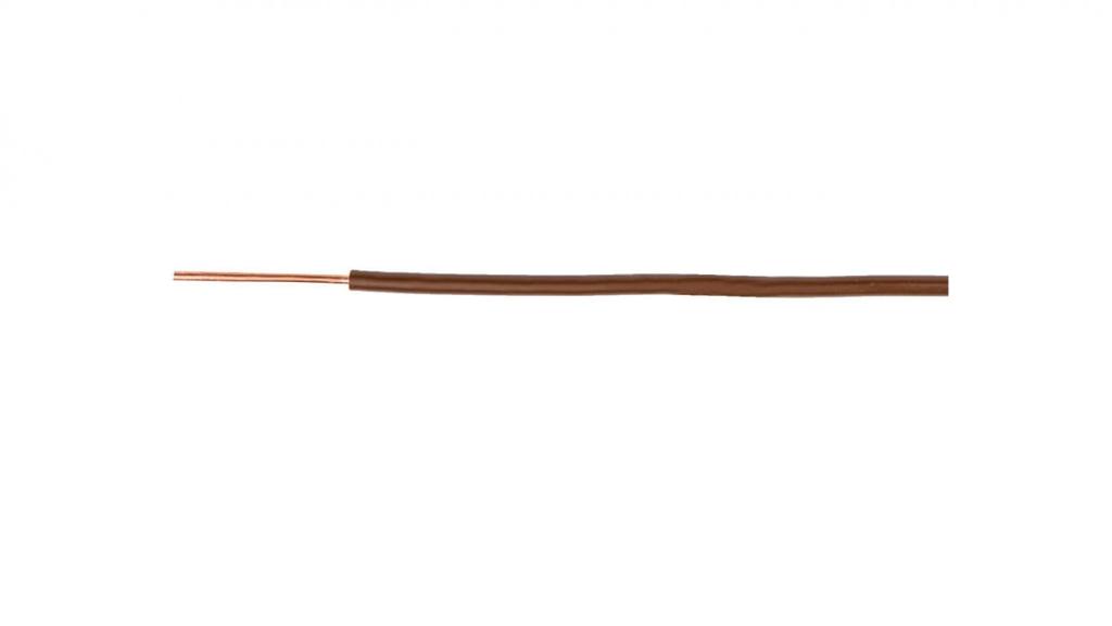 Installation cable H07V-U (DY) 2.5 brown /100m/