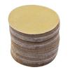 NO-Hole 100 Pack 5" 180 Grit Disc Hook Loop Pads Sanding Discs Flocking