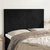 VidaXL Headboards 4 Pcs Black 72x5x78-88 Cm Velvet3116102