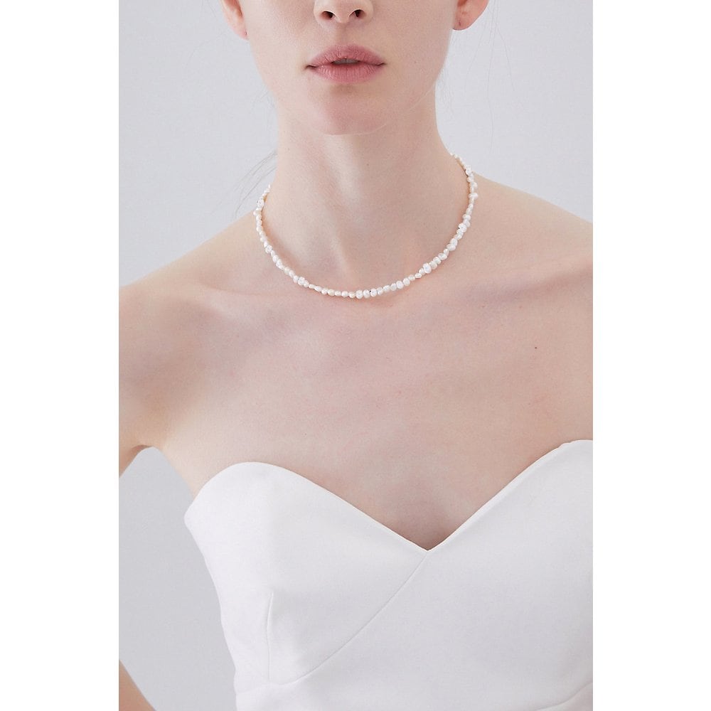 [Hazina] 5Mm Tous Les Pearl Necklace
