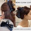 1PC Moda Fiocco Mollette per Capelli per Donne Eleganti Mollette per Capelli a Coda di Cavallo Treccia Dolci Fermagli per Capelli Clip a Squalo Accessori per Capelli da Ragazza