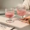 LISM Striped Short-Stem Sake Glass