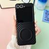 Wave Pattern Phone Case For Samsung Galaxy Z Flip 5 6 5G MagSafe Magnetic PC Shell Flip5 Flip6 Protective Back Cover