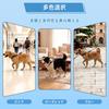 Long Dog Round Comfortable Reflective Interactive Dog Gentle for Medium and Large Training Leash, Sturdy, Chew-proof, Tangle-free, Easy-to-Hold Cord,